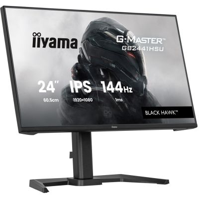 23. IIYAMA LED IPS Monitor 23,8" GB2441HSU-B1 Black Hawk 144Hz