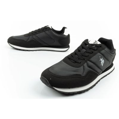 8. US Polo Assn Sportschuhe, Sneaker für Herren, modisch, bequem, schwarz