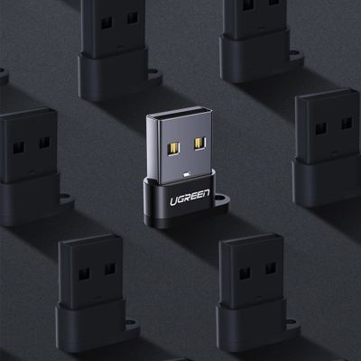 10. Ugreen US280 50568 USB-C 3.1 (weiblich) / USB-A 2.0 (männlich) Adapter – schwarz