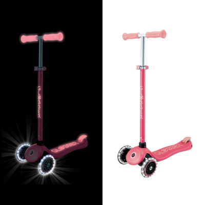 2. PRIMO PLUS GLOW LIGHTS Scooter - Korallenrosa (443-110)