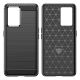 5. Carbon Case Hülle für Realme GT Neo 3 flexible Silikon-Carbon-Hülle schwarz