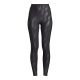 4. CASALL Damen-Leggings mit Hitzedruck und hohem Bund, Schwarz