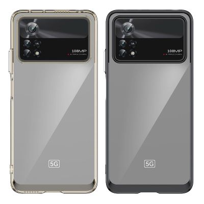 5. Outer Space Case für Xiaomi Poco X4 Pro 5G Hülle mit flexiblem Rahmen schwarz