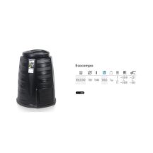 PROSPERPLAST Kompostbehälter 340L Schwarz