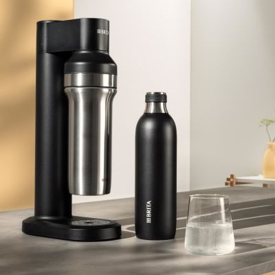 17. Brita sodaTRIO Flasche (0,65 l; schwarz)