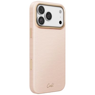 2. Uniq Coehl Mirelle Magnetische Ladehülle für iPhone 18 Pro Max / 17 Pro Max – Pink