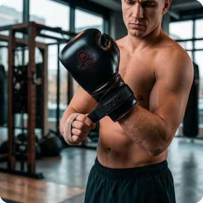 2. Adapter für gebundene Boxhandschuhe | ProFighter | DBX Bushido