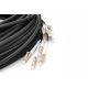 3. Digitus werkseitig konfektioniertes universelles Glasfaser-Breakout-Kabel, Multimode OM4, 12 Fasern, LC/UPC - LC/UPC