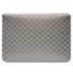 3. Karl Lagerfeld Saffiano Monogram Choupette-Hülle für einen 14-Zoll-Laptop – Silber