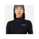 ROSSIGNOL Damen-Sweatshirt W Blackside Mix HZ Fleece Schwarz