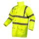 Warnschutz-Arbeitsjacke 5-in-1, gefüttert, gelb, Größe XXL