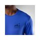 5. ROSSIGNOL M Grafik-Sport-T-Shirt für Herren, Blau
