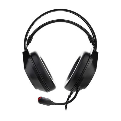 3. Deltaco Gaming GAM-168 Kopfhörer/Headset mit Kabel, Kopfbügel, USB Typ-A, Schwarz