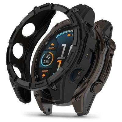 Tech-Protect Defense Air Case für Garmin Fenix ​​​​8 51mm - Schwarz