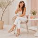 37. Bequeme Rieker W RKR680 beige Sandalen