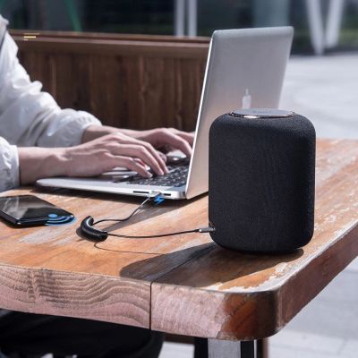 15. Baseus BA01 Bluetooth 5.0 Audioempfängerkabel AUX-Klinke Audioadapter schwarz (CABA01-01)