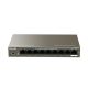 6. Tenda TEF1109P-8-102W Fast Ethernet (10/100) Netzwerkverbindungen unterstützen PoE Metallic