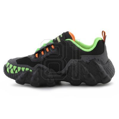 3. Skechers Skech-O-Saurus-Rapid-Dino shoes 400112L-BKLM