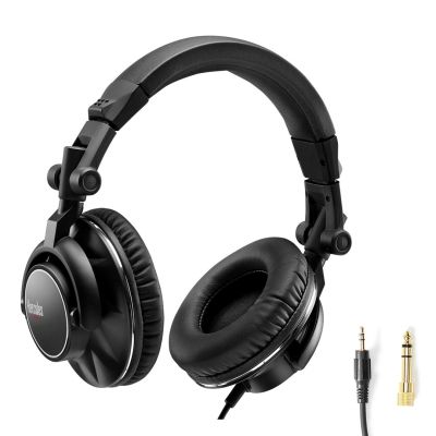 7. Hercules HDP DJ60 Kabelgebundener Kopfbügel-Kopfhörer Musik Schwarz