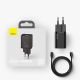20. Baseus Super Si 1C Schnellladegerät USB Typ C 20W Power Delivery + USB-Kabel Typ C - Lightning 1m schwarz (TZCCSUP-B01)