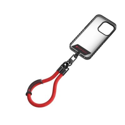 2. Audi Crossbody-Schlüsselband Universal 28 cm x 10 mm – Rot