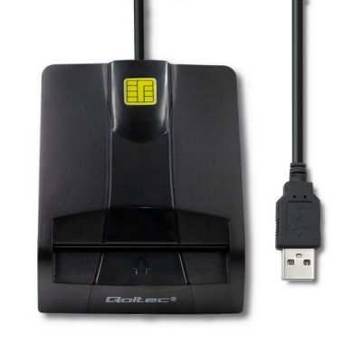 5. QOLTEC Smart-ID-Kartenleser | SCR-0634 | USB Typ C