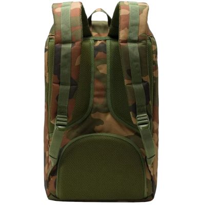 4. Herschel Little America Rucksack 10014-02232 Grün Einheitsgröße