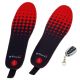 28. Glovii GW2L beheizte Schuheinlage (41, 42, 43, 44, 45, 46; schwarz und rot)