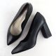 5. Schwarze Pumps mit spitzer Zehenpartie, schwarze Sergio Leone PB216