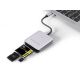 3. Conceptronic BIAN09G USB 3.2 Gen 2 Typ-C Kartenleser Grau