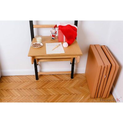 61. Zusammenklappbare Turnmatte, braun, 180 cm, Bank