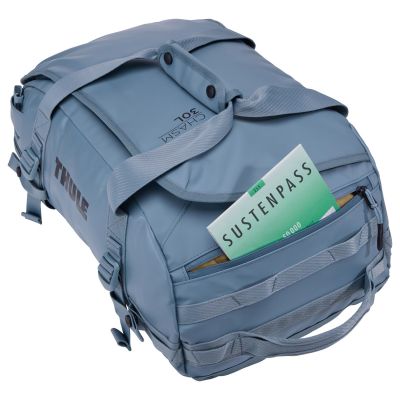 7. Thule Chasm Reisetasche aus recyceltem Material, 30 l, Farbe: Teichgrau