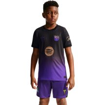 Nike FC Barcelona Auswärtstrikot 2026/27 für Kinder, Schwarz und Lila II1852 505