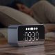 7. Dudao Y17 Bluetooth-Uhr/Lautsprecher – Silber