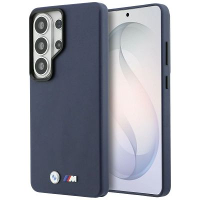 BMW M Metal Logo MagSafe Hülle für Samsung Galaxy S26 Ultra – Marineblau