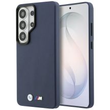 BMW M Metal Logo MagSafe Hülle für Samsung Galaxy S26 Ultra – Marineblau