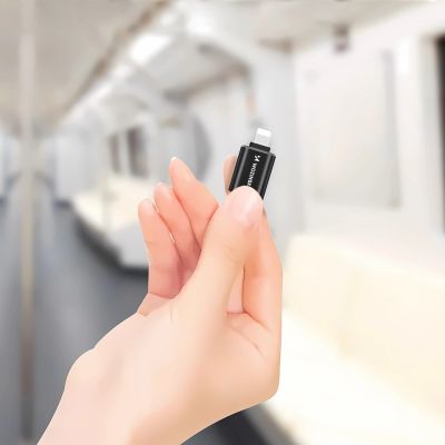 6. Wozinsky WALC-01 Lightning auf USB-C Adapter - Schwarz