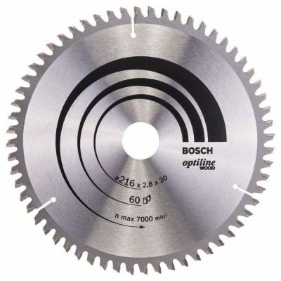 3. Bosch Kreissägeblatt 2608640642, 21,6 cm, 1 Stück.