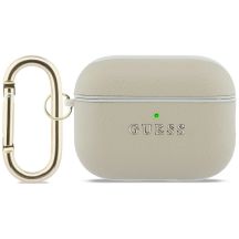 Guess Grained Classic Logo Hook Hülle für AirPods Pro 3 - Gold