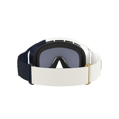 4. POC Zonula Skibrille Weiß/Marineblau
