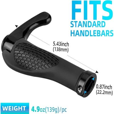 15. Rockbros BT1007B Fahrradhalter-Set mit Hupen – Schwarz