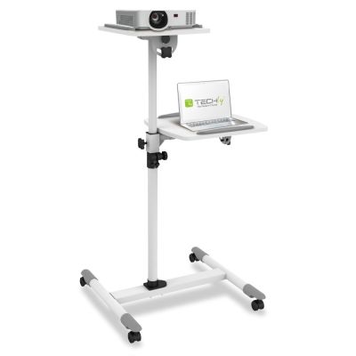 TECHLY PROJEKTORTISCH HOCH WEISS