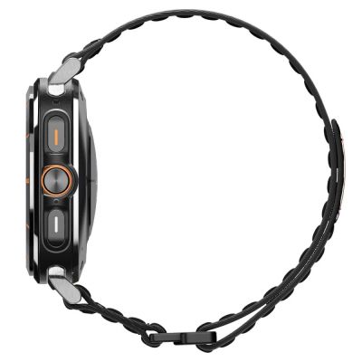 5. Spigen WBF0 Armband für Samsung Galaxy Watch Ultra 47 mm – Schwarz