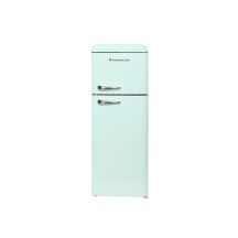 Ravanson LKK-210RM Retro-Kühlschrank 545 x 585 x 1470 mm | 160 l | Energieeffizienzklasse E | Mint
