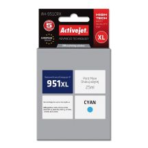 Activejet AH-951CRX Tinte (ersetzt HP 951XL CN046AE; Premium; 25 ml; blau)