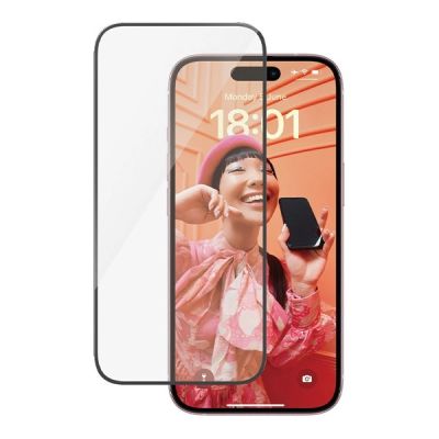 8. PanzerGlass Bundle 3in1 Set transparente Hülle + Folie + Kameraabdeckung für iPhone 15