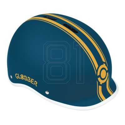 3. Globber Ultimum S/M Kinderhelm Dunkelblau Petrol [51-55 cm] (601-301)