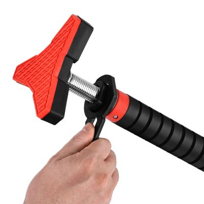 10. HMS DD401 Klimmzugstange mit Wasserwaage, Breite 98-133 cm