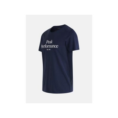 2. T-Shirt Peak Performance M Original Tee blau