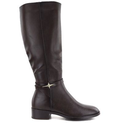 2. Damen-Offiziersstiefel in Schokoladenbraun Potocki SZ12862